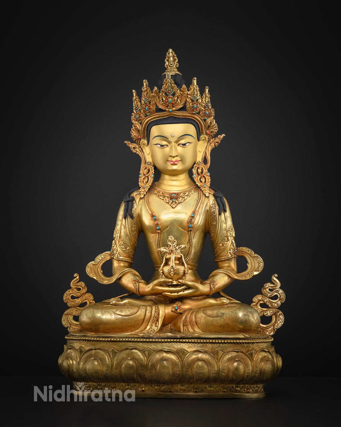 Masterpiece Amitayus Statue | Spiritual Prosperity