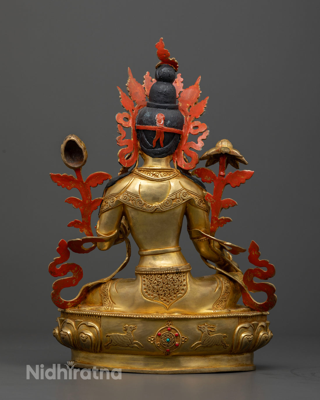 Green Tara (Tara Devi) Sculpture: Invoke Divine Compassion