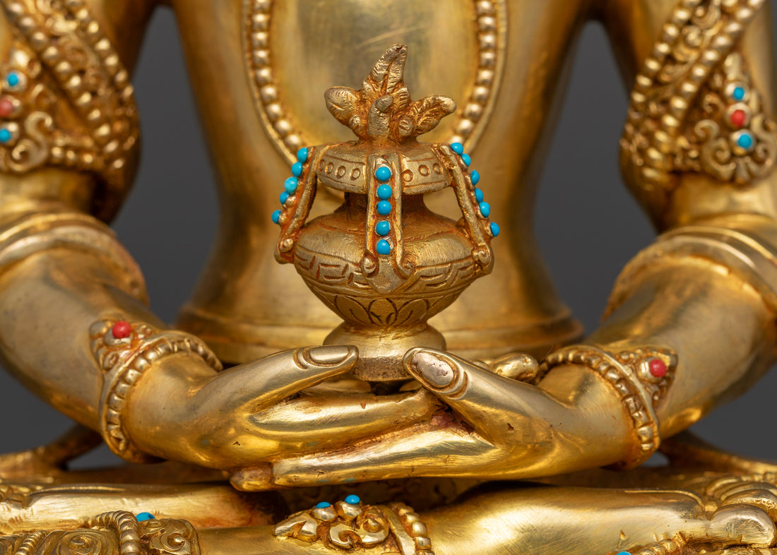 Amitayus Statue: Symbol of Longevity and Spiritual Serenity