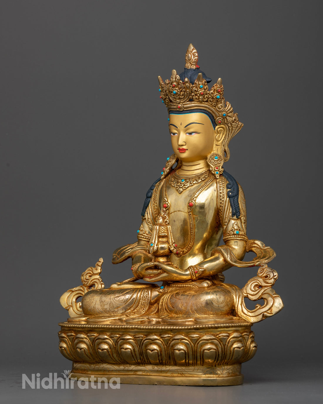 Embrace Eternal Vitality: Amitayus Buddha Statues for Health and Longevity"