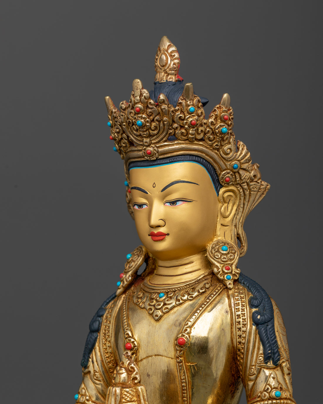 Embrace Eternal Vitality: Amitayus Buddha Statues for Health and Longevity"