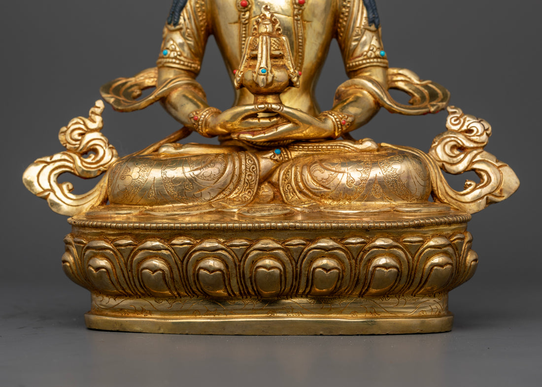 Embrace Eternal Vitality: Amitayus Buddha Statues for Health and Longevity"