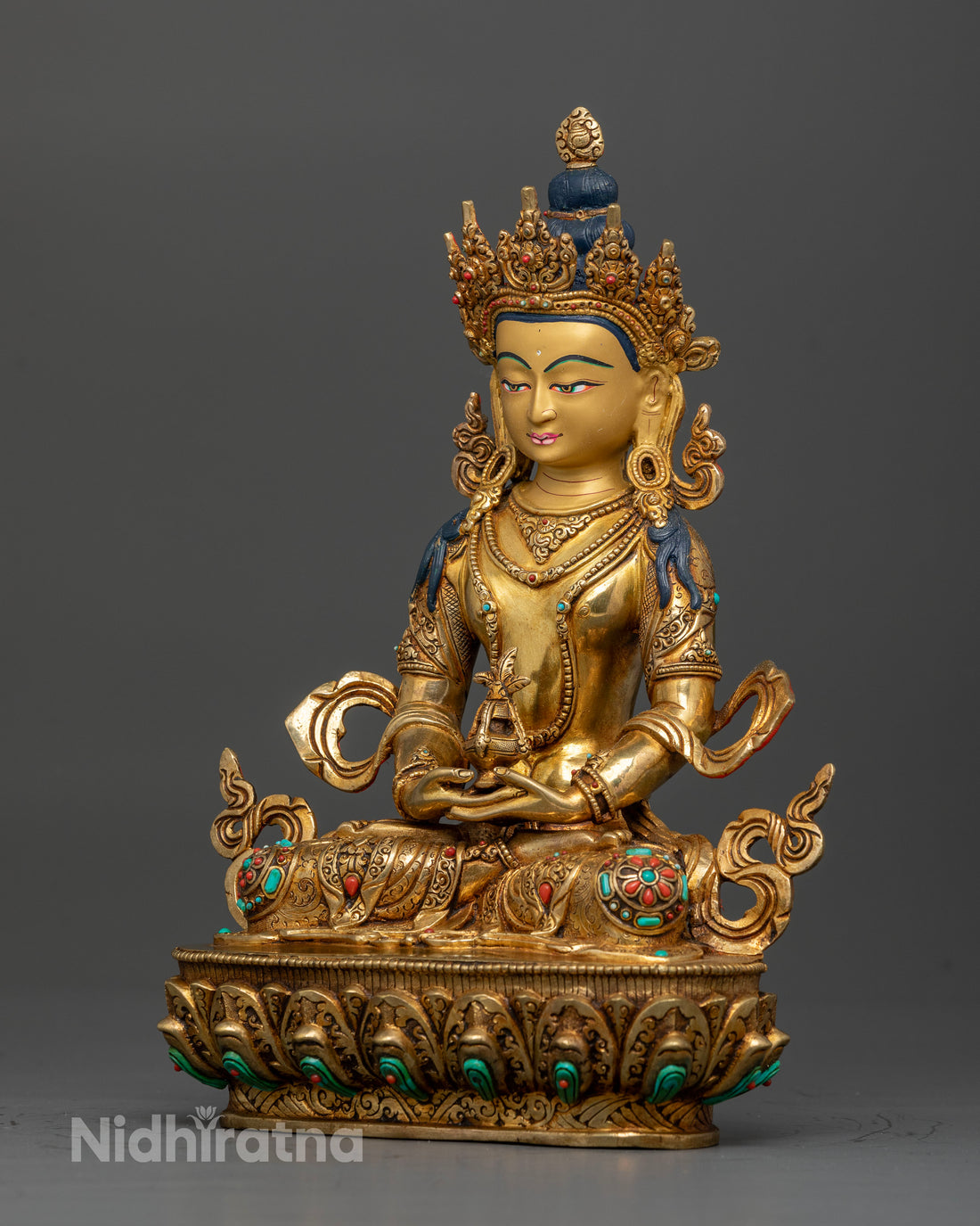 Amitayus Buddha Deity Statue: Blessings of Longevity