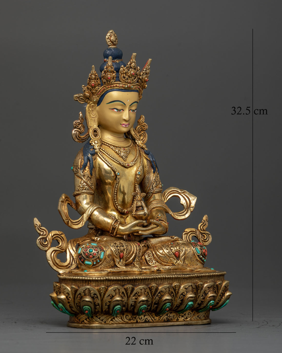 Amitayus Buddha Deity Statue: Blessings of Longevity