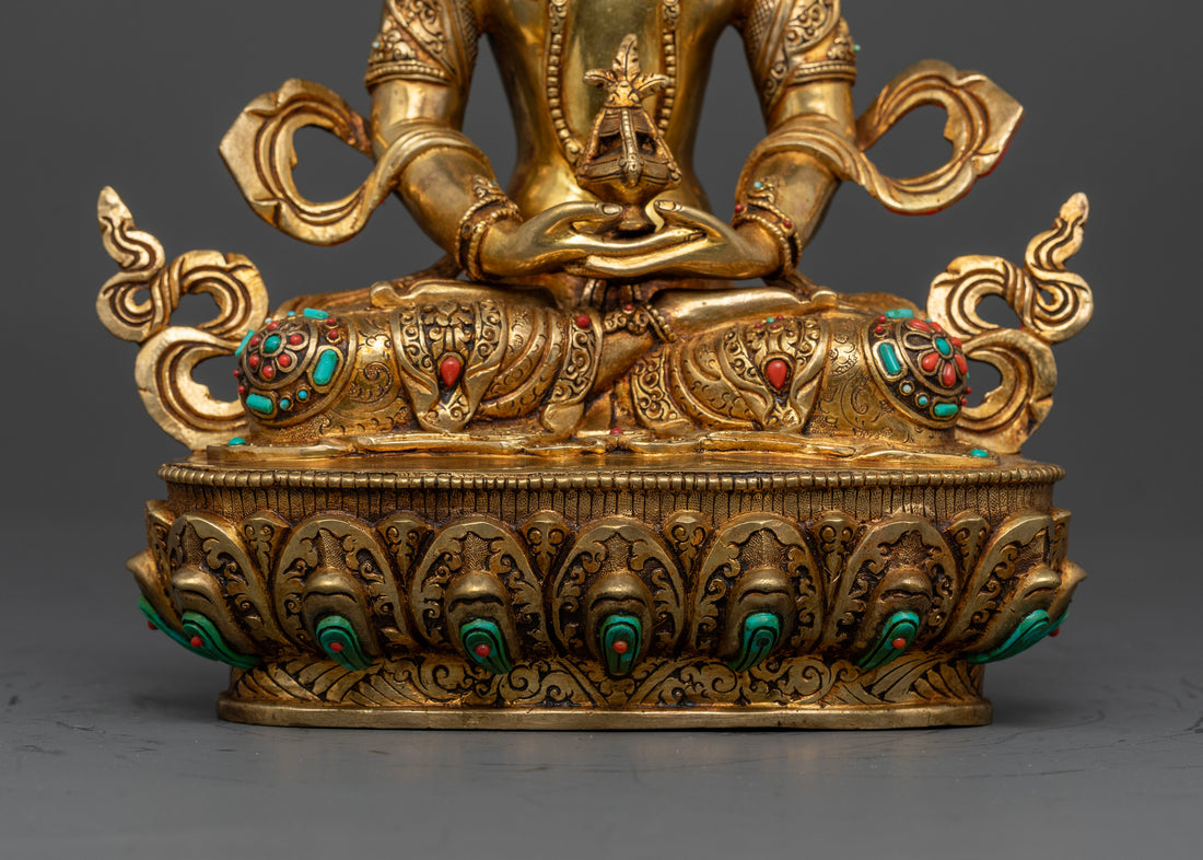 Amitayus Buddha Deity Statue: Blessings of Longevity