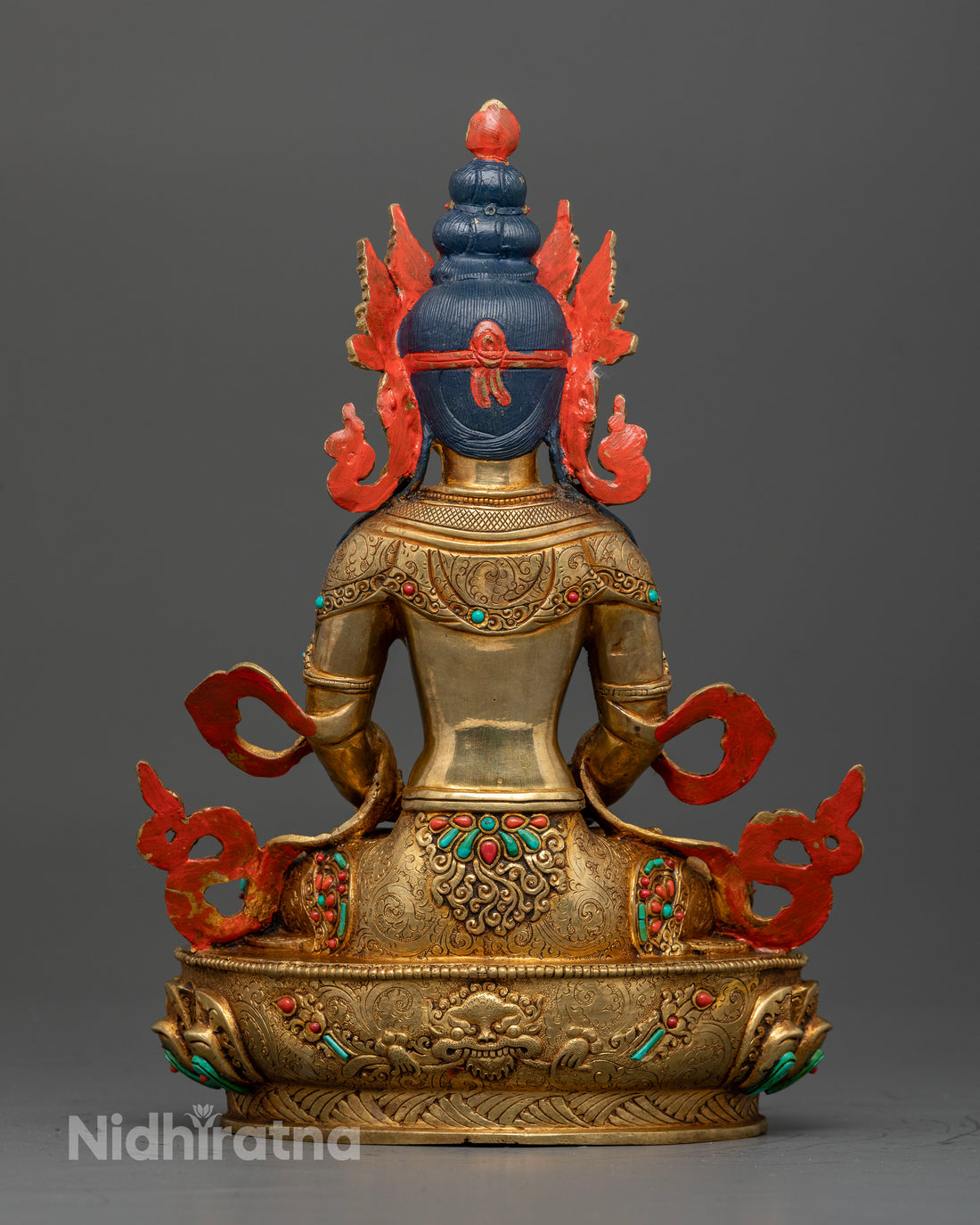 Amitayus Buddha Deity Statue: Blessings of Longevity