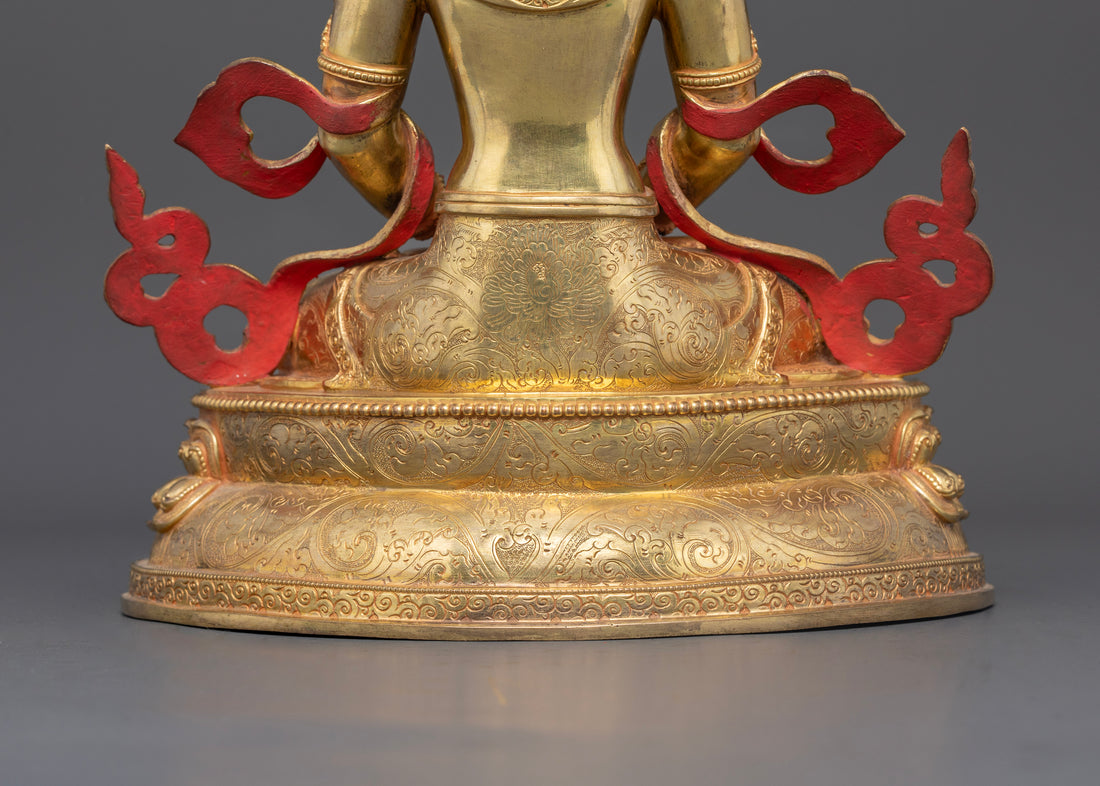 Amitayus Statue: Symbolizing Longevity and Spiritual Tranquility