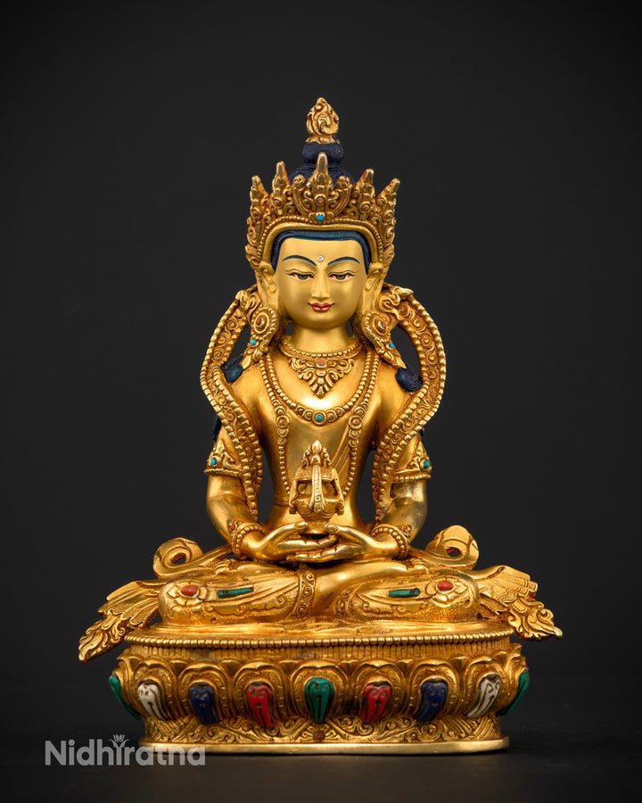 Timeless Grace: The Radiant Presence of Buddha Amitayus