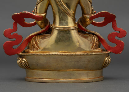 Amitayus Statue | Tibetan Buddhist Spiritual Figurine