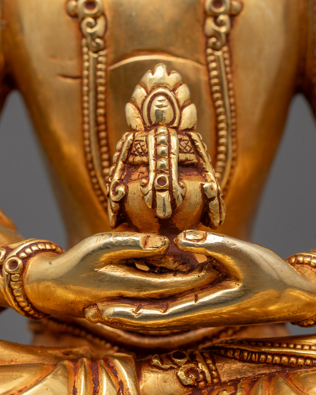 Amitayus Statue from Nepal | Embrace the Energy of Eternal Life