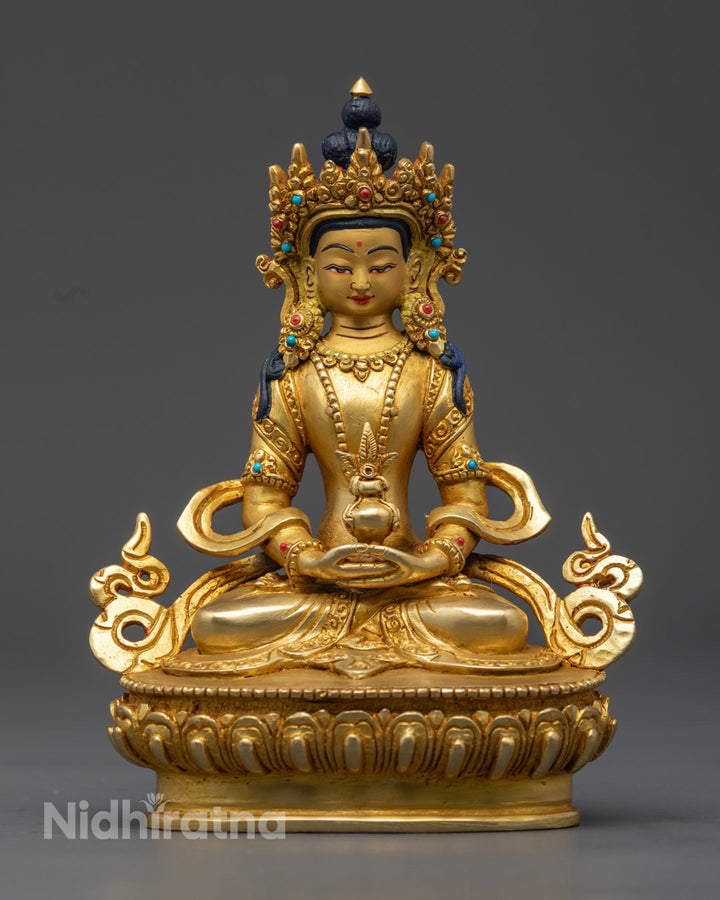 Amitayus Statue: Buddha of Infinite Life & Longevity