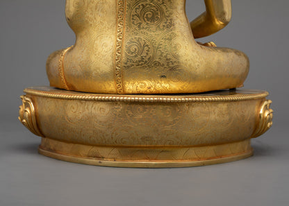 Handcrafted Amitabha Buddha Statue | Tibetan Sculpture