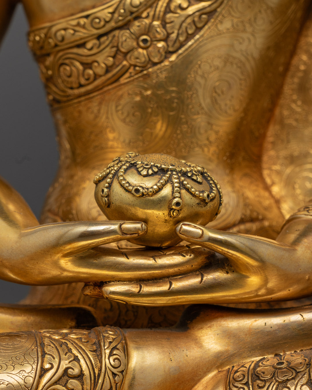 Nepalese Amitabha Buddha Statue | Premium Handcrafted Statue