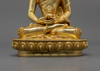 Amitabha Buddha Sculpture | Handmade Tibetan Art