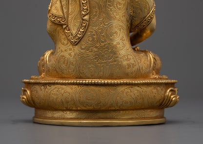 Authentic Tibetan Amitabha Buddha Statue | Buddhist Deity of Pure Land