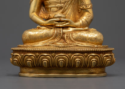 Authentic Tibetan Amitabha Buddha Statue | Buddhist Deity of Pure Land