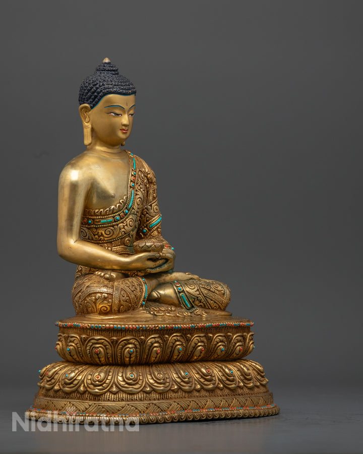 Amitabha Buddha Statue | Handmade Nepalese Buddhist Art