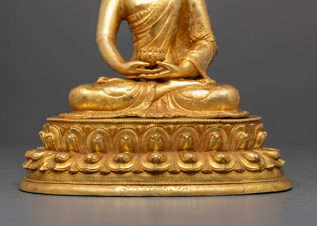 Amitabha Buddha Pure Land Statue for Meditation