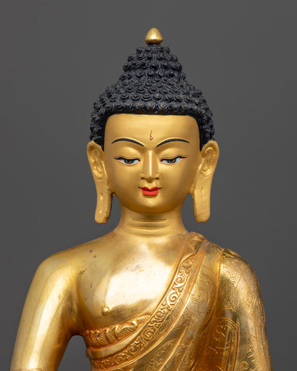 Enlightened Three Buddha Statue Set | Symbolizing Tranquility and Unity