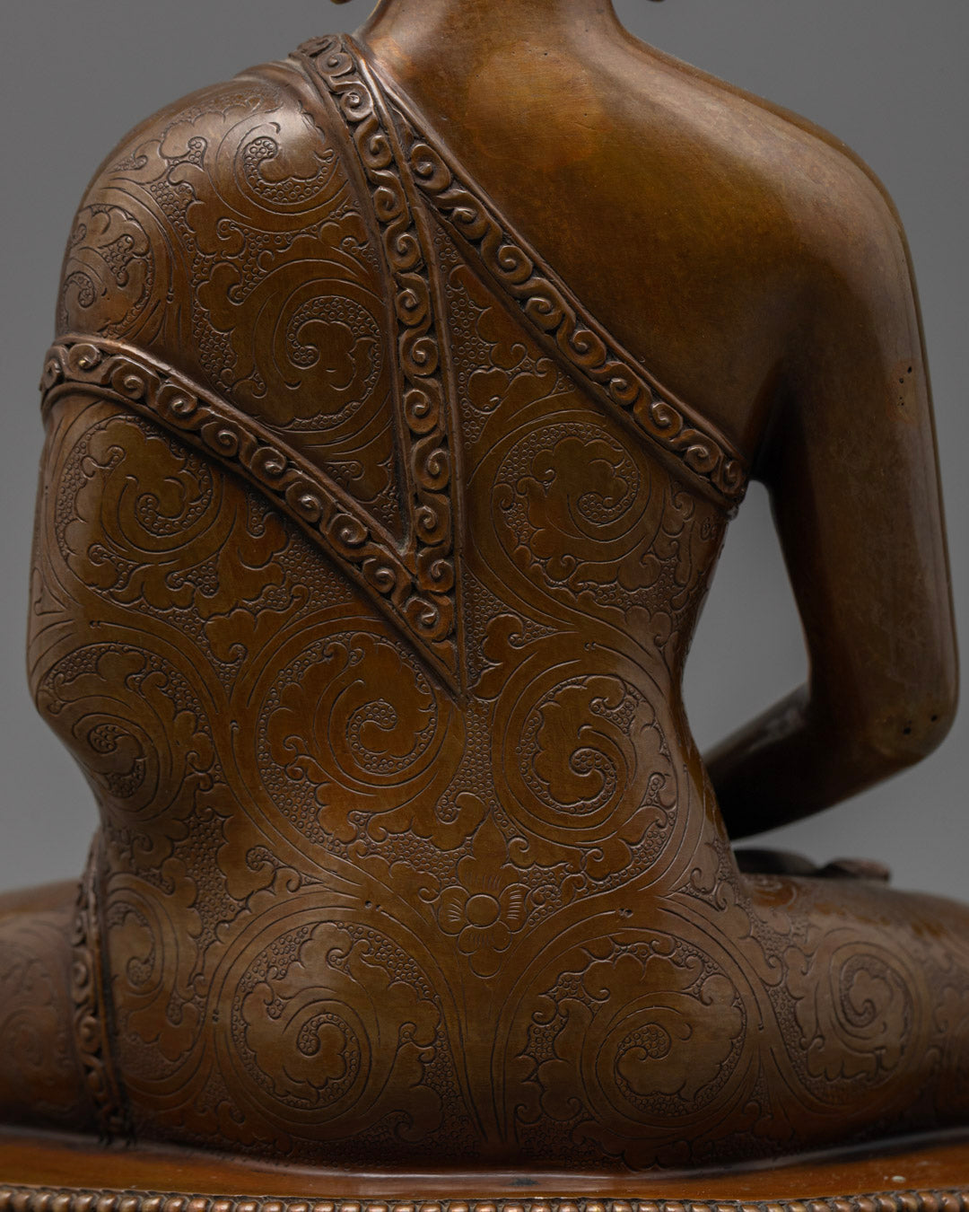 Nepalese Oxidized Amitabha Buddha Statue