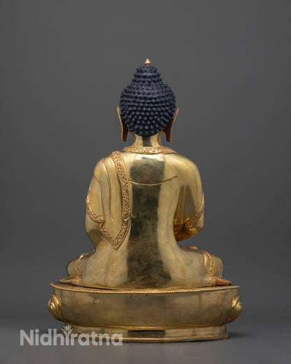 Nepalese Amitabha Buddha (Amituofo) Statue
