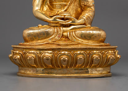 Amitabha Buddha Statue | Handmade Tibetan Buddhist Art