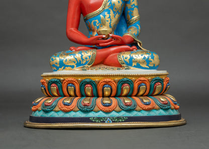 Amitabha Buddha Statue – Buddhist Altar Figure for Prayer & Meditation