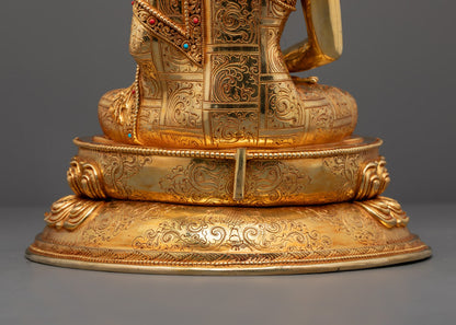 Amitabha Buddha Statue | Nepalese Handmade with 24K Gold
