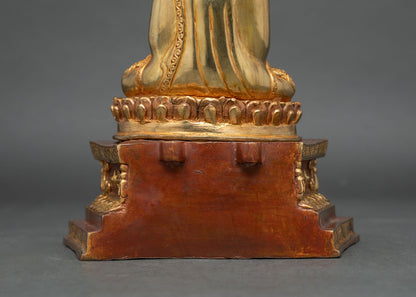 Three Buddha Set Statue | Buddhist Zen-Inspired Altar Art