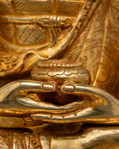 Amitabha Buddha Statue | Handmade Tibetan Buddhist Art