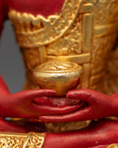 Machine Made Amitabha Buddha Statue | Ideal for Home Decor