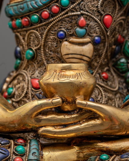 Authentic Amitabha Buddha Statue | Enlightenment & Inner Peace