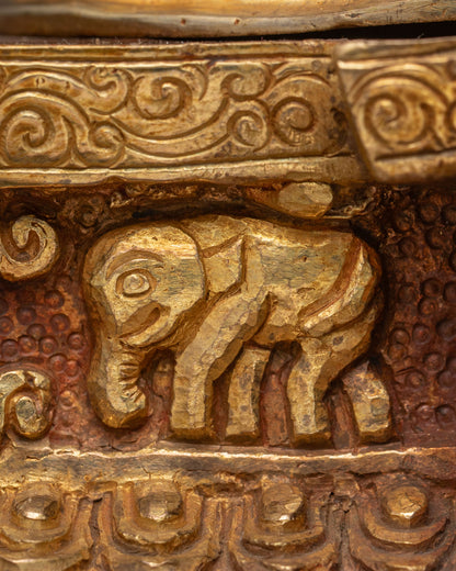 Three Buddha Set Statue | Buddhist Zen-Inspired Altar Art