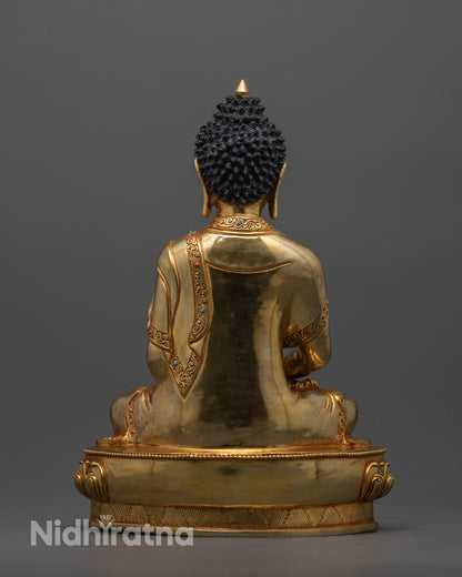 Buy Amitabha Buddha Statue Online | Hand-Carved Nepali Sacred Art