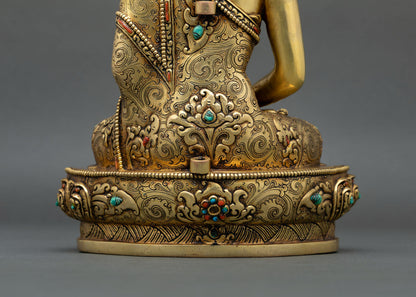Amitabha Buddha Statue | Buddhist Spiritual Decor from Nepal