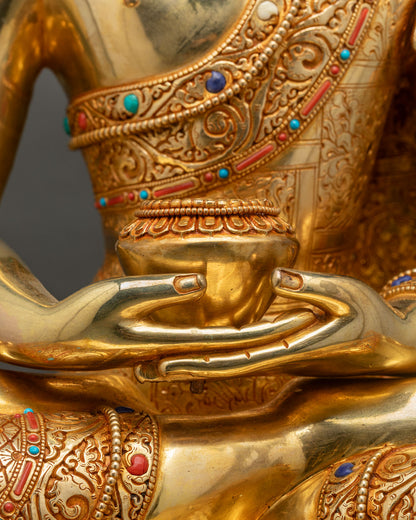 Large Meditating Amitabha Buddha Statue | Ruler of the Pure Land