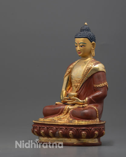 Beautifully Crafted Amitabha Buddha Statue | Embrace Compassion