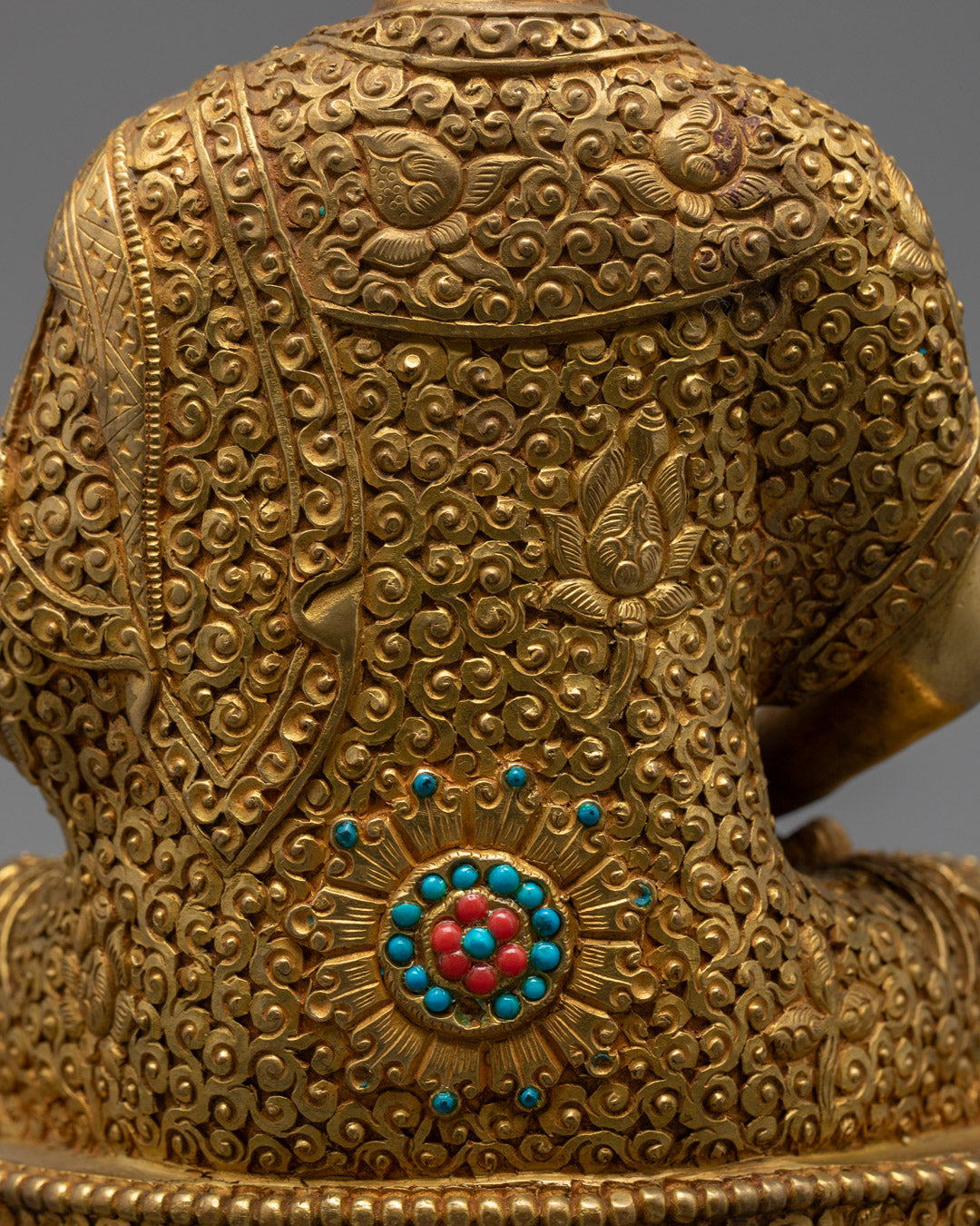 Amitabha Buddha Statue | Exquisite Nepalese Hand-Carved