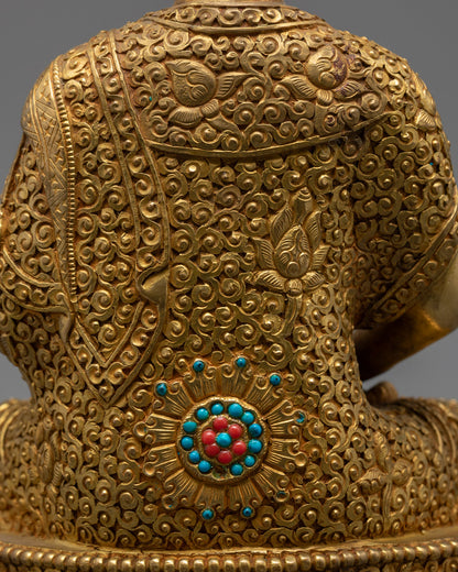 Amitabha Buddha Statue | Exquisite Nepalese Hand-Carved