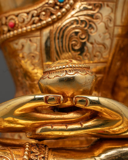 Three Buddha Set Statue | Amitabha, Shakyamuni, Medicine Buddha