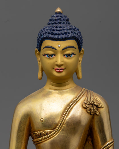 Amitabha Buddha Statue's Dhyana Mudra Hand Gesture | Symbolizing Inner Peace and Enlightenment in Mahayana Buddhism