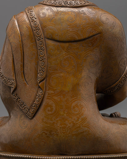Buddha Amitabha Prayer Statue From Nepal | Himalayan Artwork of Nepal