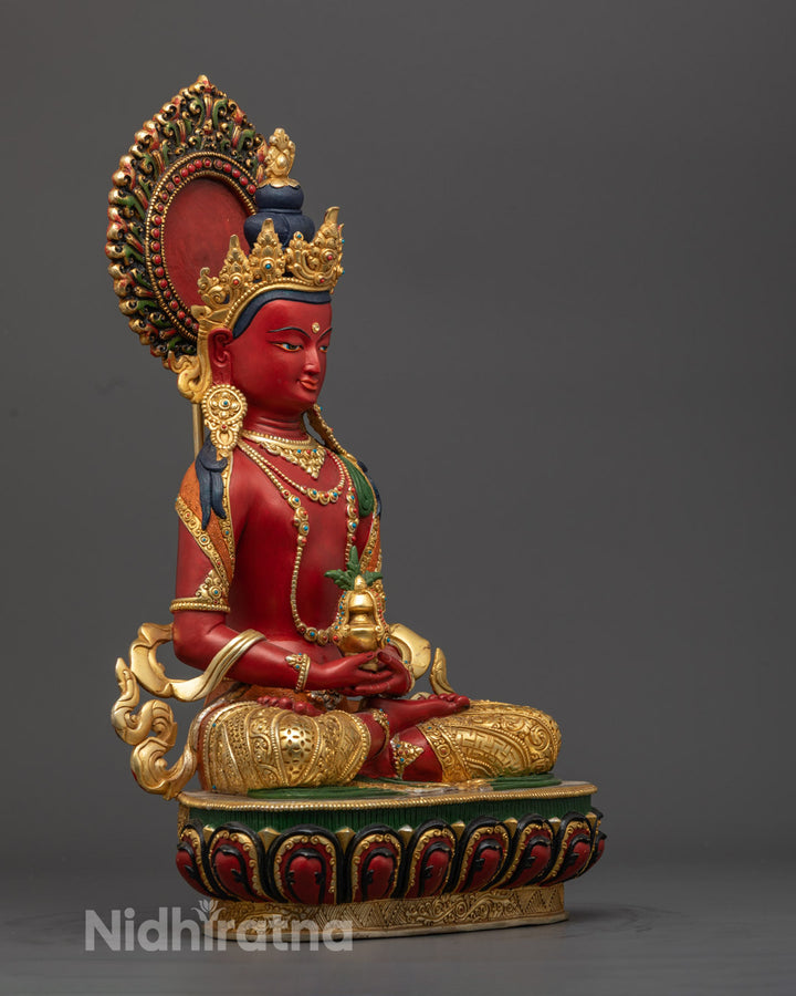 Aparmita Amitayus Buddha Statue | Art of Nepal