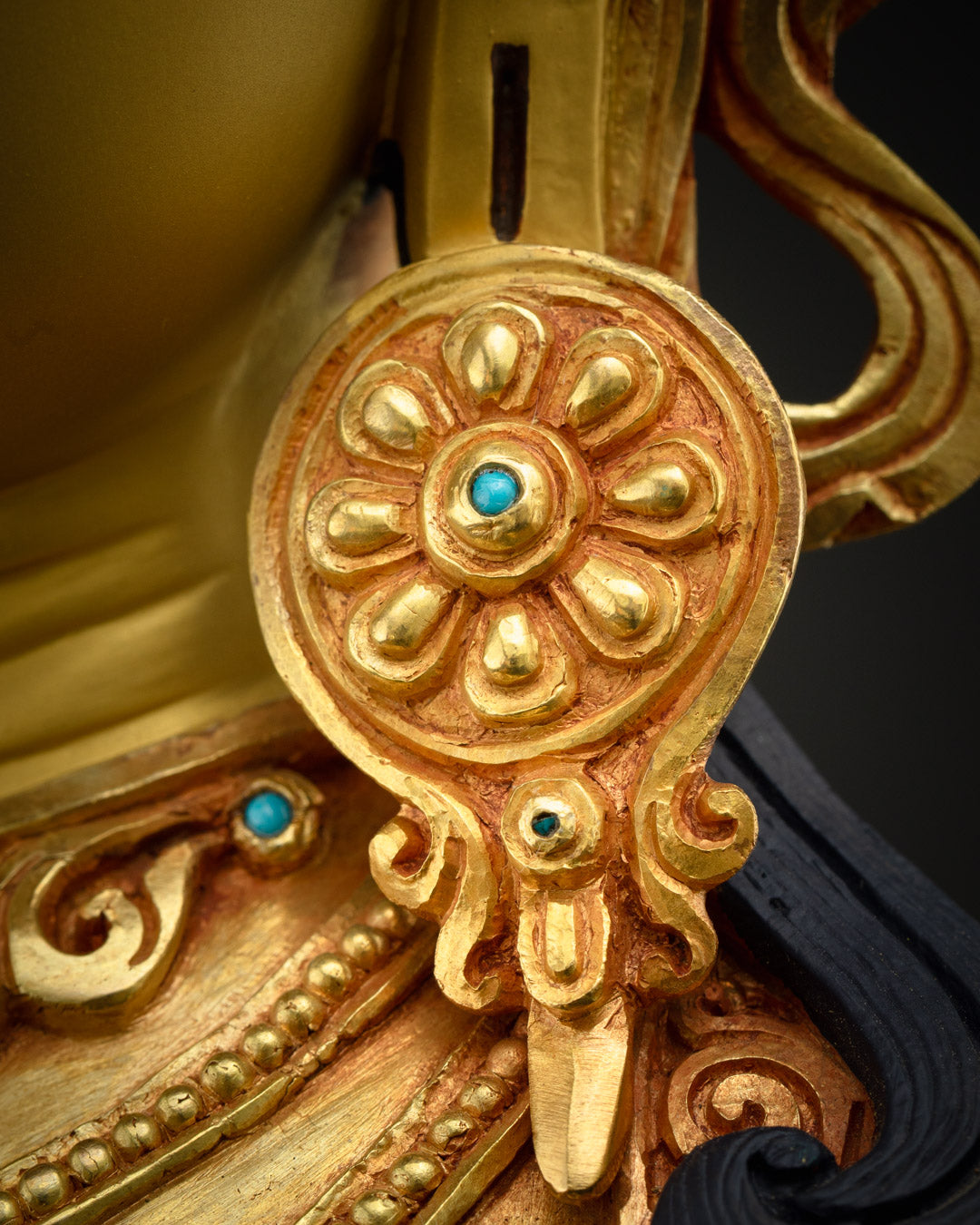 Handcrafted Green Tara Statue | Spiritual Buddhist Decor