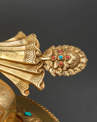 Amitayus Statue | Nepalese Lost-Wax Casting Copper Sculpture