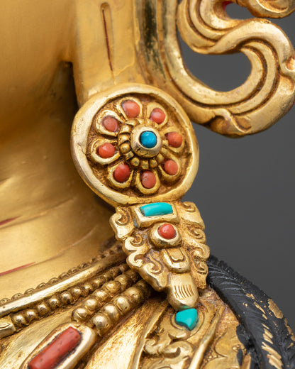 Amitayus Statue | Nepalese Lost-Wax Casting Copper Sculpture