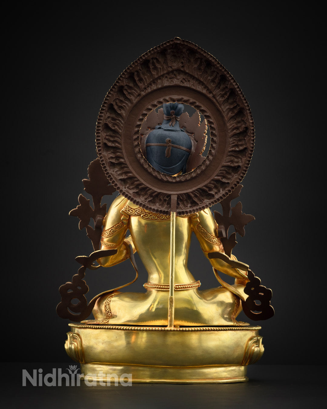 Handcrafted Green Tara Statue | Spiritual Buddhist Decor