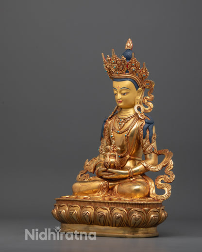 Buy Authentic Amitayus Statue | Tibetan Buddhist Deity
