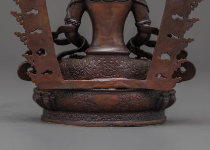 Precision-Crafted Amitayus Sculpture | Budget-Friendly Sacred Art