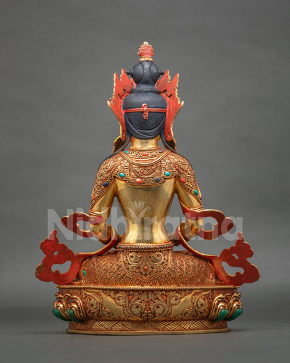 Buddhist Amitayus Statue | Buddha of Boundless Life
